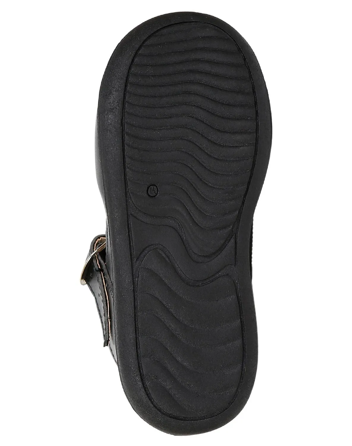 Zapato Nia Escolar Piso Negro Krsh 19202402