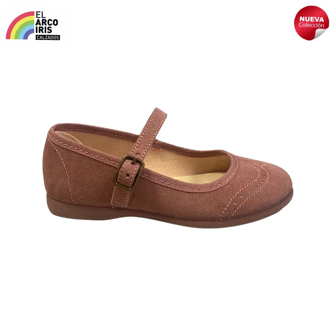 ZAPATO NIA TOKOLATE 1193 ROSA