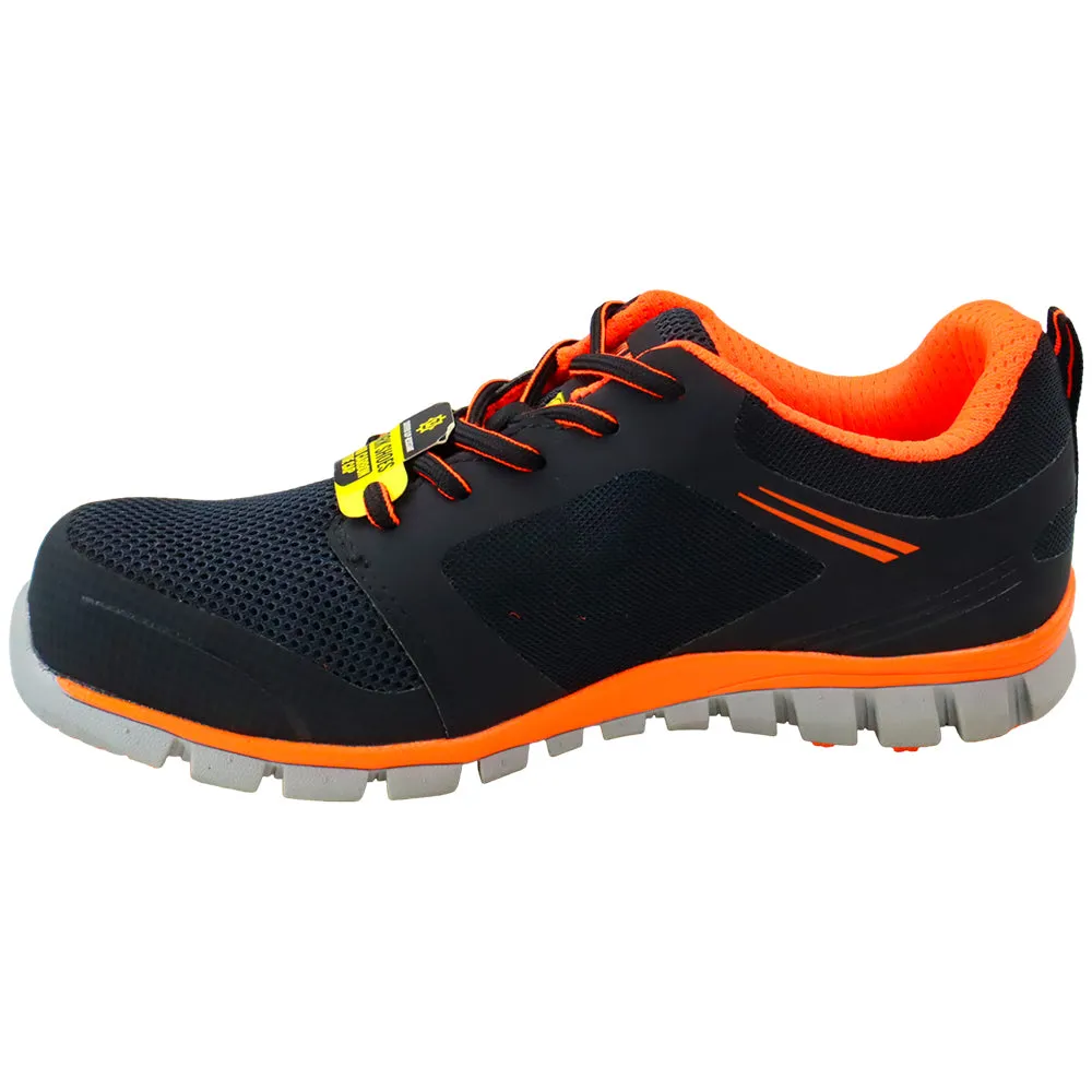 ZAPATO SEGURIDAD SAFETY JOGGER LIGERO NARANJO